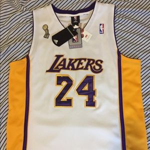 Adidas Kobe Bryant Lakers NBA finals jersey #24
